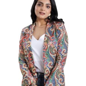 Home fabcurate signature chic blazer for women | versatile polyester jacket everyday to special occasions